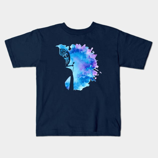 Spiritual Lord Krishna Design Kids T-Shirt by DesignersMerch